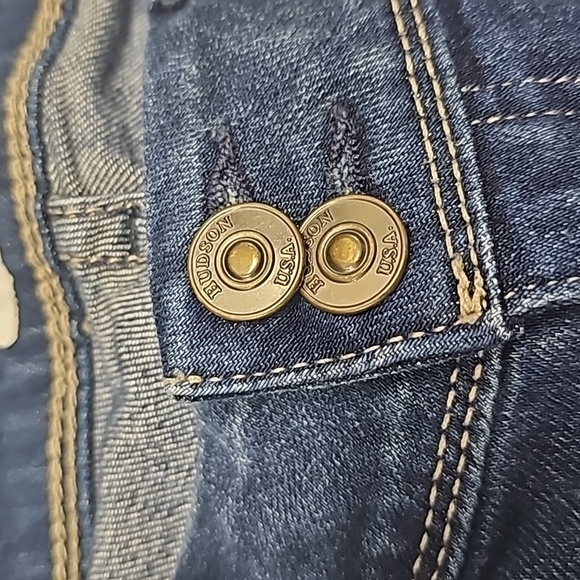 Hudson Flare Jeans Size 29 Made in the USA denim luxury American - Picture 9 of 13